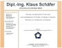 Sachverständigenbüro Dipl.-Ing. Klaus Schäfer Planungs- und Ingenierbüro für Bauwesen, Baugutachter aus Overath