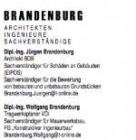 BRANDENBURG Architekten Ingenieure Sachverstndige, Baugutachter aus Hamburg