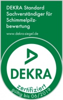 DEKRA-zertifizierter Sachverstndiger fr die Bewertung von Schimmelpilzschden